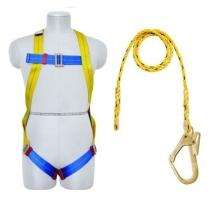 Karam Polyester Full Body Double Rope Scaffold Safety Harness XXL_0