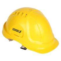 Udyogi Polymer Yellow Fusion Safety Helmets_0