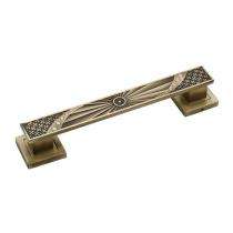 zinc Rectangular Door Handles Antique_0