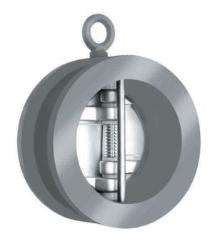 Manual CI Dual Plate Check Valves DN 80 mm Wafer&flange_0