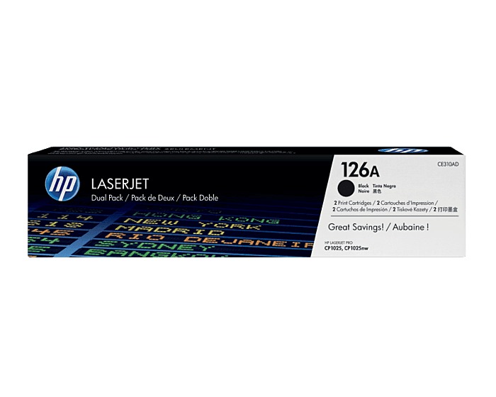 HP Toner 126A Multiple Colours Ink Cartridges_0