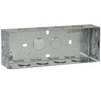 Crabtree 8 M Box (H) 8 Module Silver MS GI Box_0