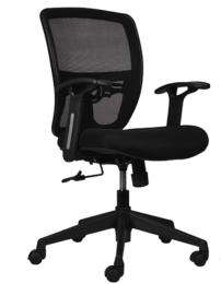 HNI India Revolving Black 1050 x 620 x 680 mm Mesh Office Chairs_0