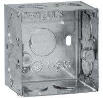 Havells 12 M 12 Module Silver MS GI Box_0