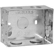 Havells 3 M NDN 3 Module Silver MS GI Box_0