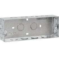 Havells 6 M Metal Box 6 Module Silver MS GI Box_0