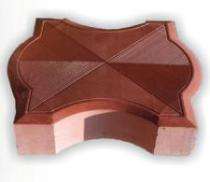 60 mm Rectangular, Semi Circle Paver Blocks 0.39 sqft Regal_0