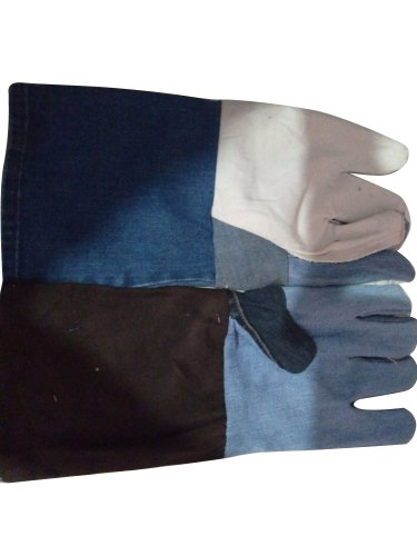Heat Resistant Full Hand Jeans Safety Gloves 4 inch_2
