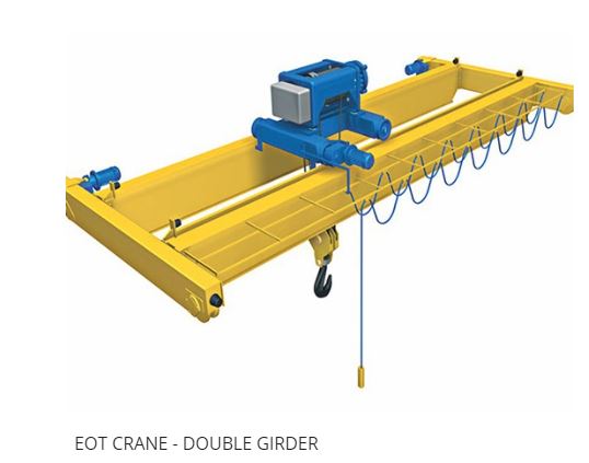 HEBEN INDUSTRIES 50 ton EOT Crane Single, Double Girder Electric_1