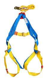 Buy Bellstone Polyester Full Body Simple Hook Single Rope Safety Harness XL  online at best rates in India