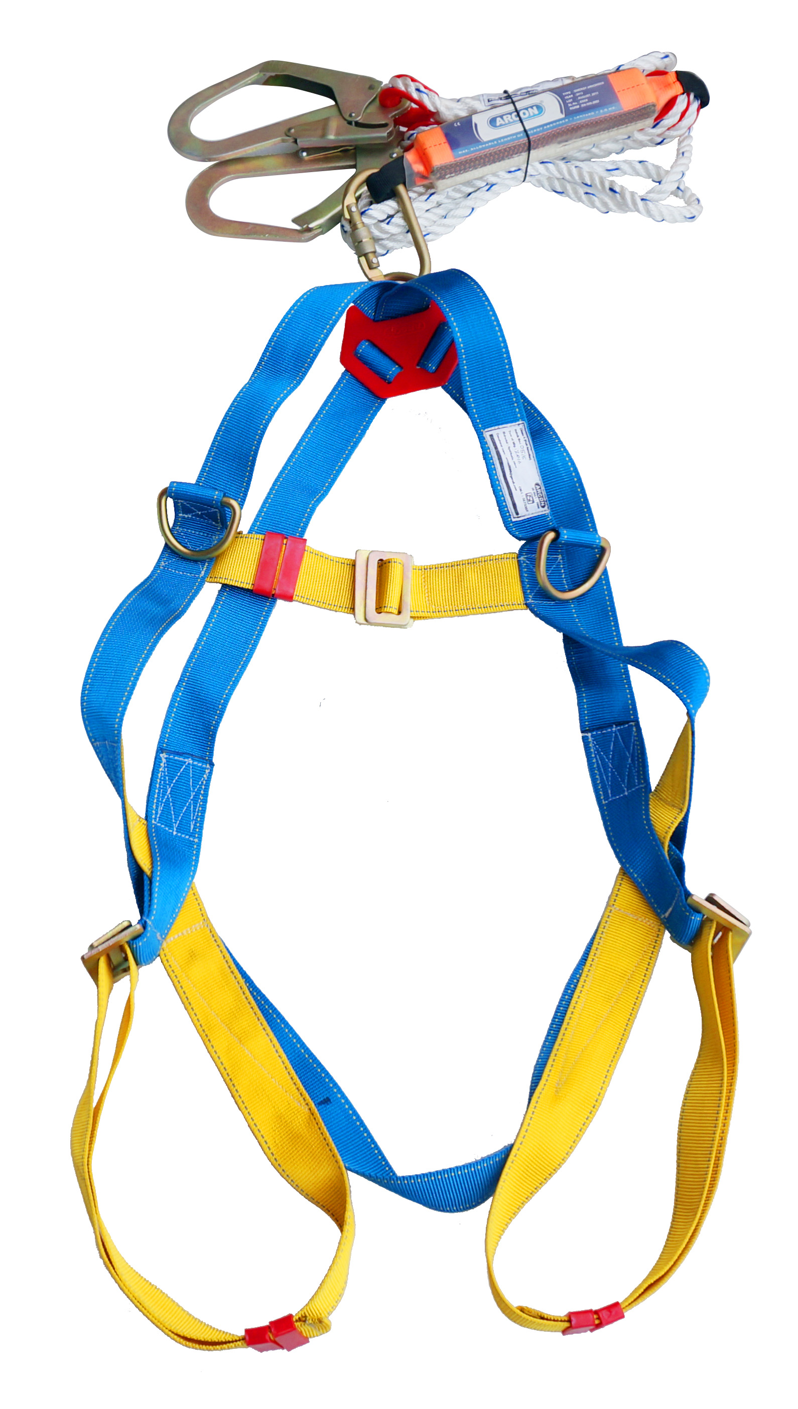 Buy ARCON Polyester Full Body Double Rope Hook Safety Harness L