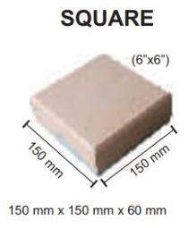 Terra Firma 60 mm Square Paver Blocks 150 x 150 mm_0