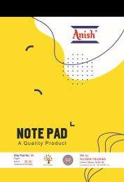 Anish Writing Pads Paper Pads 200 GSM_0