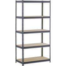 Mild Steel Angle Frame 6 Layers Industrial Racks 10 - 100 ft 1200 x 600 mm_0