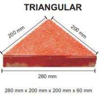Terra Firma 60 mm Triangular Paver Blocks 280 x 200 x 200 mm_0
