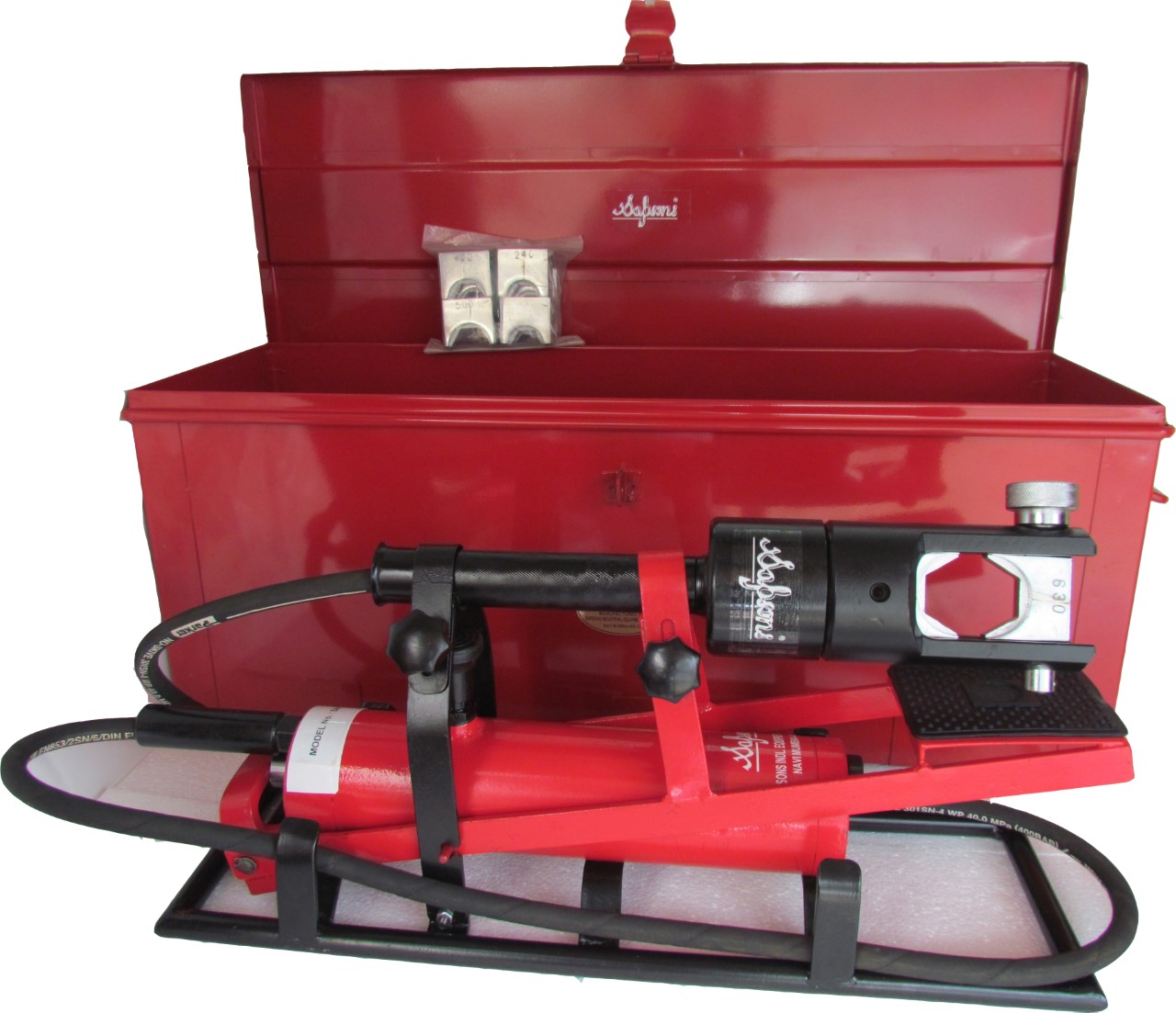 Sapsons 10 - 1600 sqmm Hydraulic Crimping Tools 4 - 20 kg 300 - 650 mm_1