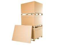 Prakash Packages Telescopic 100 x 52 x 35 inch 100 - 500 kg Brown Corrugated Boxes_0