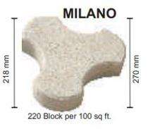 Terra Firma 60 mm Milano Paver Blocks 218 x 270 x 220 mm_0