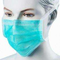 Pristine Non Woven Cotton Nose Masks Standard Green_0