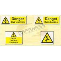 SoleSafe Electrical Signages Customized Wall, Hang, Stick Al, SS, ACP, Acrylic_0