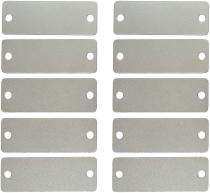 Stainless Steel Round 0.8 mm Name Plates_0