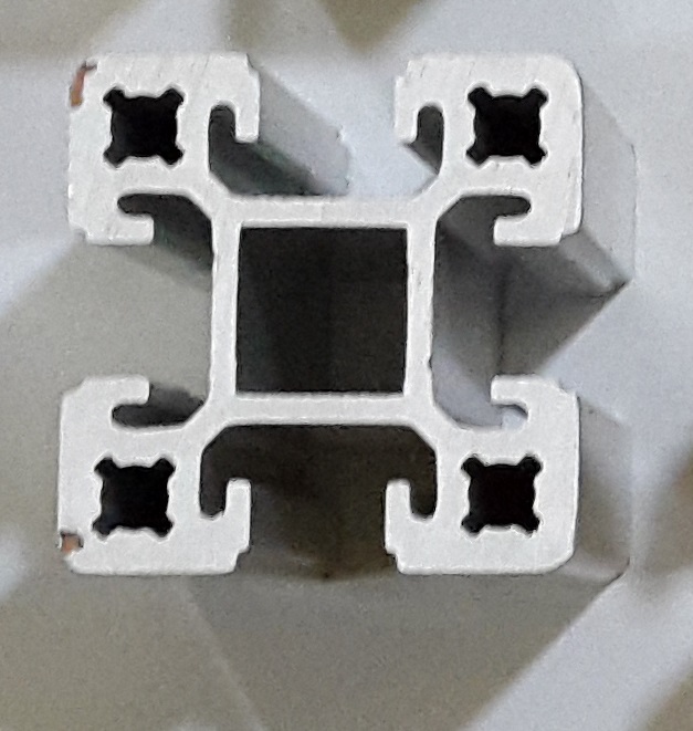 45 x 45 mm Square Aluminium Hollow Sections 3 m_1