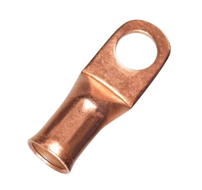 100) Copper Lug 2 AWG Gauge 3/8