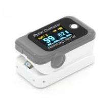 Fingertip Pulse Oximeter White and Grey_0