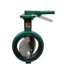 1.5 - 12 inch Manual CI Butterfly Valves Flanged 200 psi_0