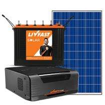 Livfast 1 kW 7 - 8 hr Home, Office, Industry Off Grid Solar System_0