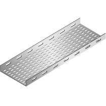 Galvanized Iron 1.6, 2 mm 25, 50 mm Perforated Cable Trays_0
