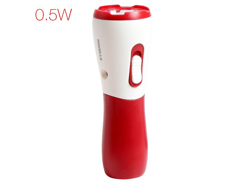 Havells 0.5 W Rechargeable LED Lead Acid Red 8 in Torch_1
