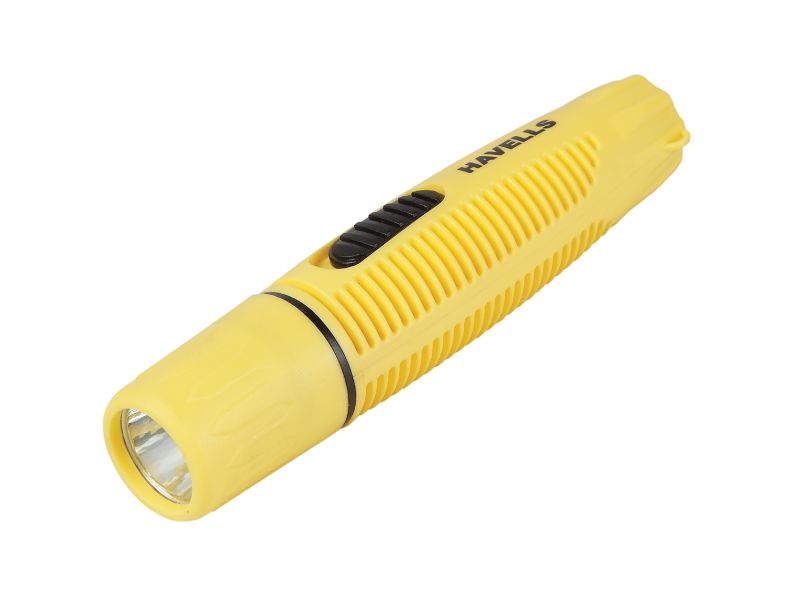 Havells 0.5 W 2 N × AA Dry cell LED Lead Acid Red 4 in Torch_1