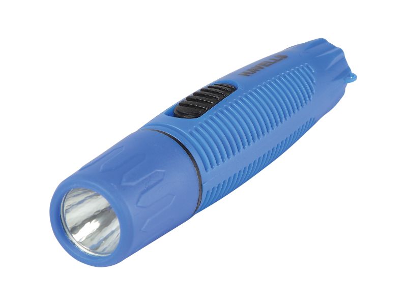 Havells 0.5 W 2 N × AA Dry cell LED Lead Acid Red 4 in Torch_2