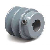 Upto 200 mm V Double Groove Belt Pulleys_0