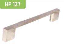 Hippo Zinc Rectangular Door Handles Chrome HP137_0