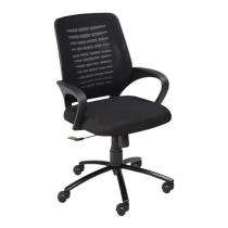 Swagath Revolving Black 995 x 635 x 605 mm Mesh Office Chairs_0