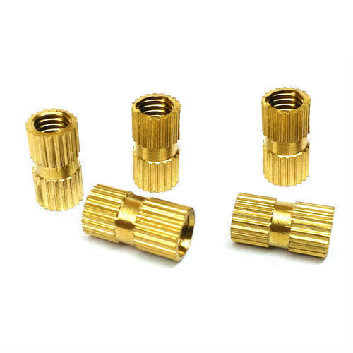 ABC M4 Threaded closed end Reduced collar Nut Insert Brass_1
