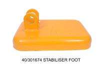Backhoe Loader Stabilizer Foot 40/301674 JCB 3DX_0