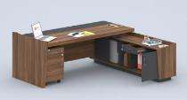 Ferris Modular Office Tables Brown Wooden_0