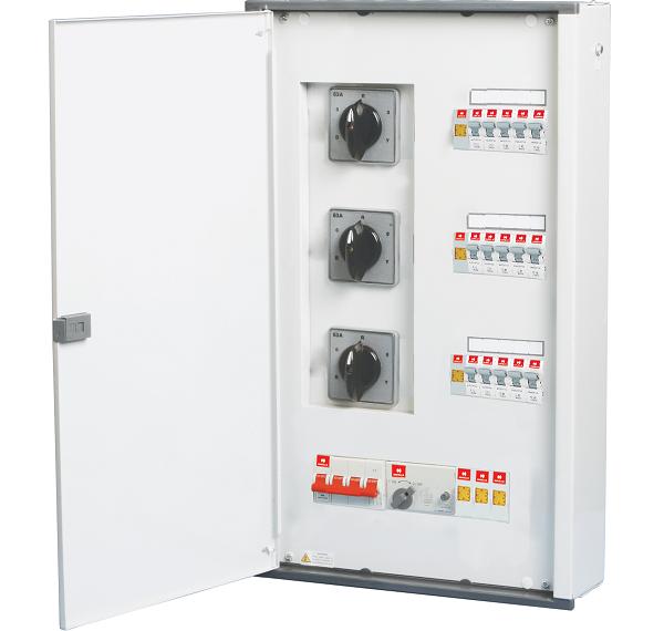 HAVELLS Phase Selector Vertical DB 6 Way IP42 Distribution Boards Three Phase and Neutral_0