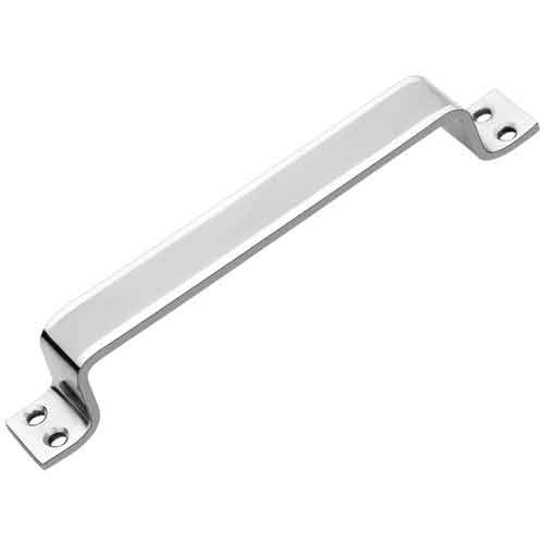 Stainless Steel Rectangular Door Handles Chrome_1