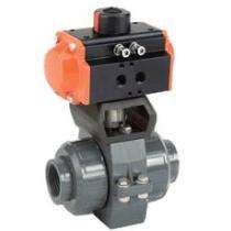 Avcon 1 inch Actuator PVC Ball Valves Threaded 2732_0