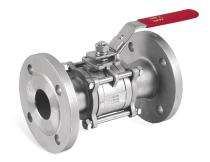 ABC 1 inch Manual Cast Steel Ball Valves Flanged_0