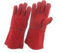 LAXMI Welding Leather Safety Gloves 12, 14, 16, 18, 22 inch_0