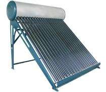 150 L Aluminium Alloy Non-Pressurized Evacuated Tube Collector Solar Water Heater_0