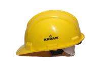 Karam Plastic Yellow Fusion Safety Helmets_0