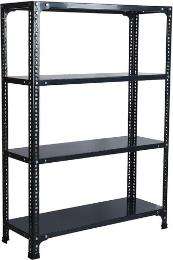 Mild Steel Angle Frame 6 Layers Industrial Racks 10 ft_0