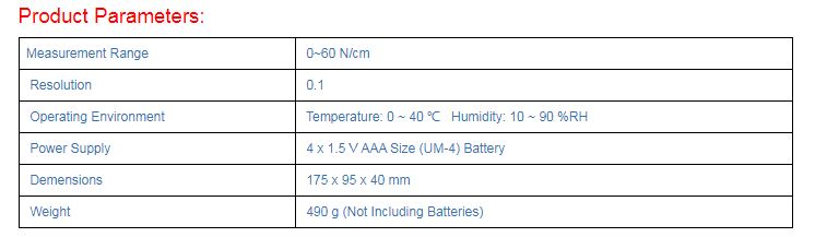 AM Electronics Handheld Tension Meter AS-120N_1