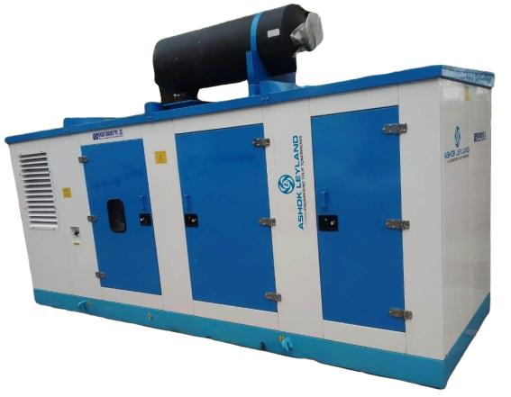 ASHOK LEYLAND Water Cooled 250 kVA 360 L Diesel Generators_1